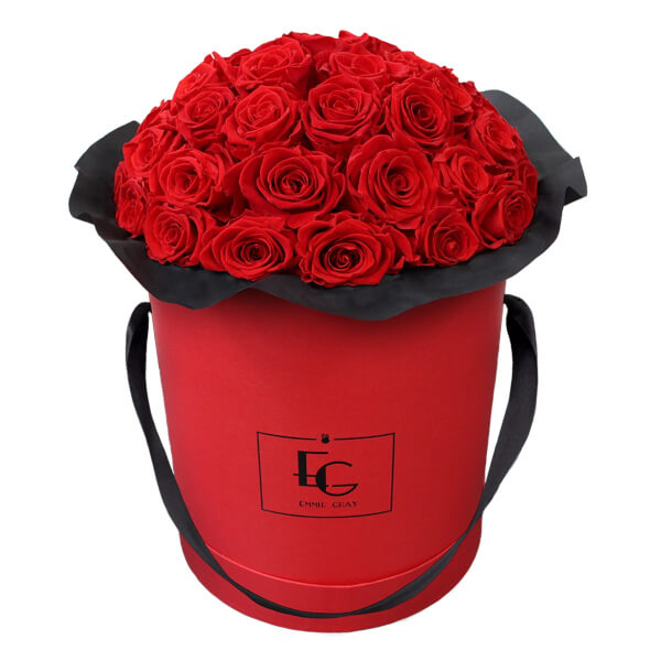 Splendid Infinity Rosebox | Vibrant Red | L