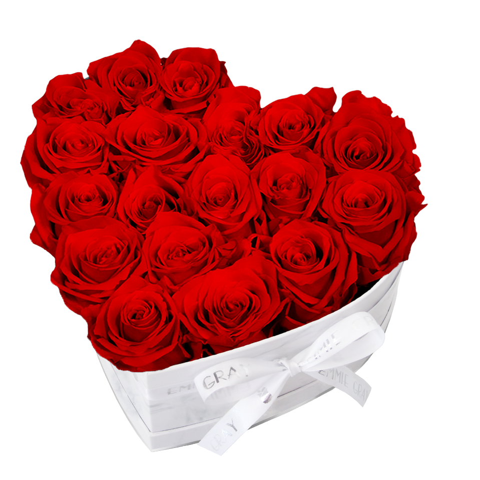 Classic Infinity Rosebox | Vibrant Red | M