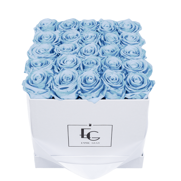 CLASSIC INFINITY ROSEBOX | BABY BLUE | M