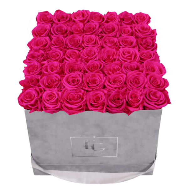 CLASSIC INFINITY ROSEBOX | HOT PINK | L