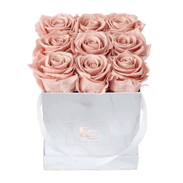 Classic Infinity Rosebox | Antique Pink | S