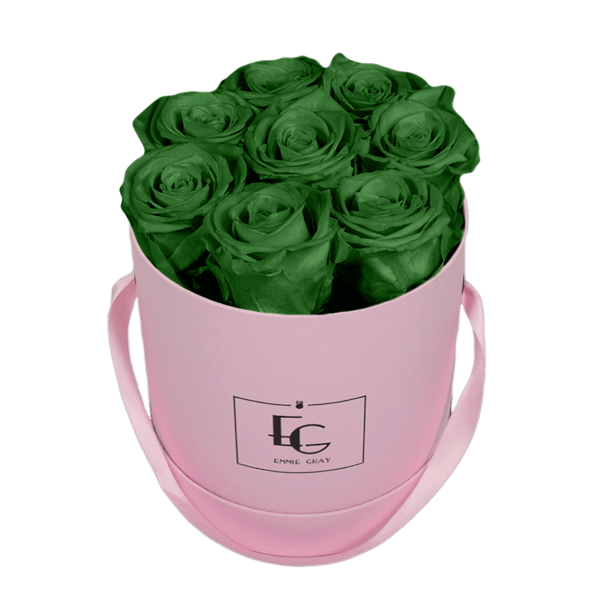 CLASSIC INFINITY ROSEBOX | EMERALD GREEN | S