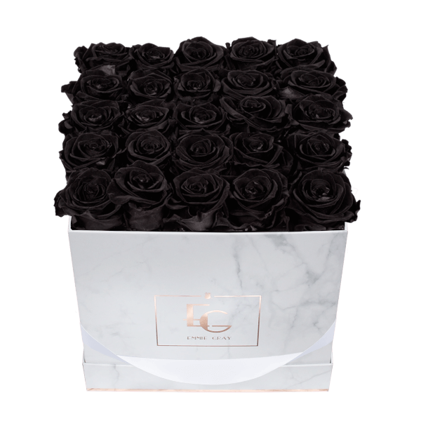 Classic Infinity Rosebox | Black Beauty | M