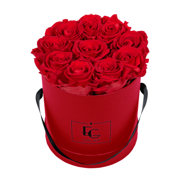 CLASSIC INFINITY ROSEBOX | VIBRANT RED | S