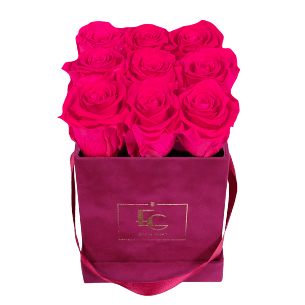 CLASSIC INFINITY ROSEBOX | HOT PINK | S