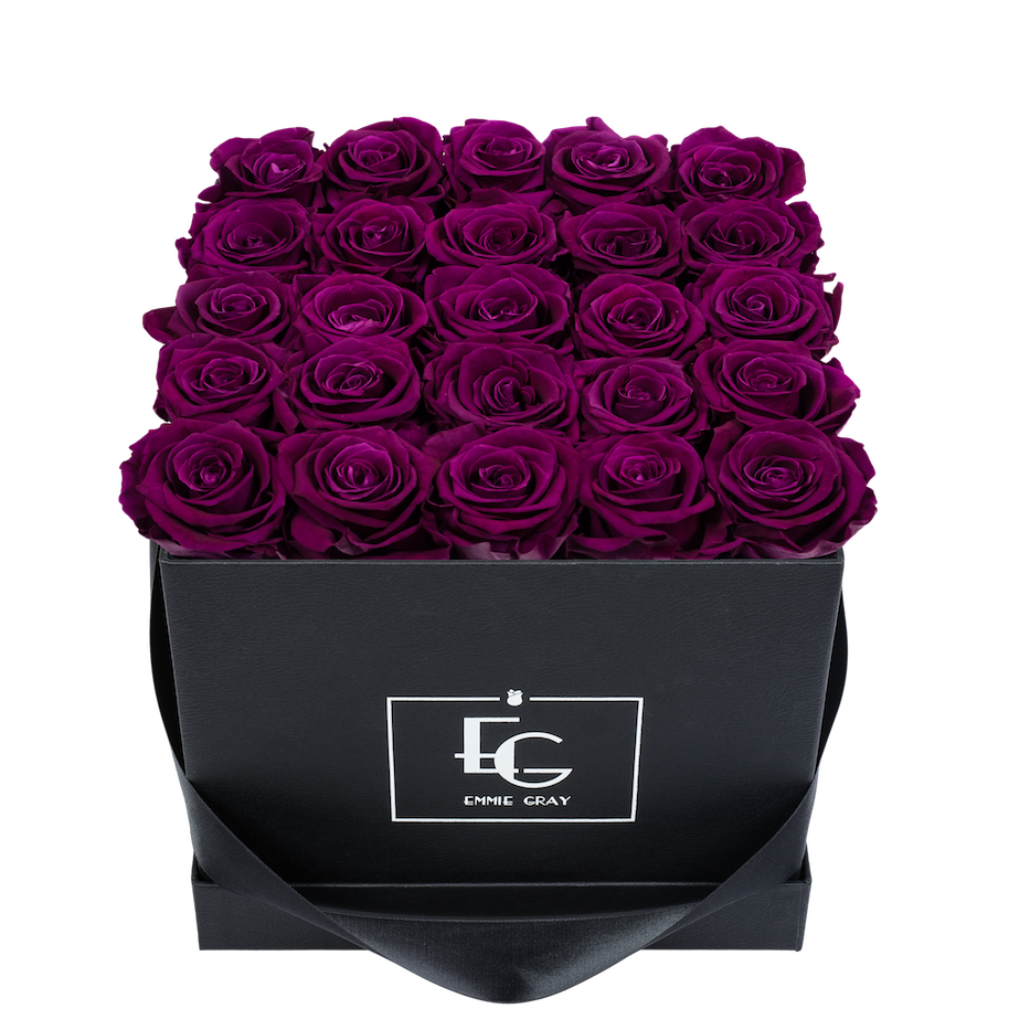 CLASSIC INFINITY ROSEBOX | VELVET PLUM | M