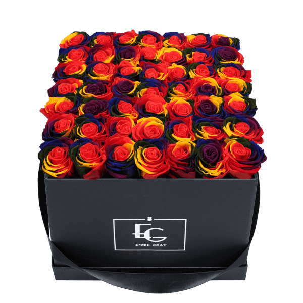 CLASSIC INFINITY ROSEBOX | RAINBOW | L