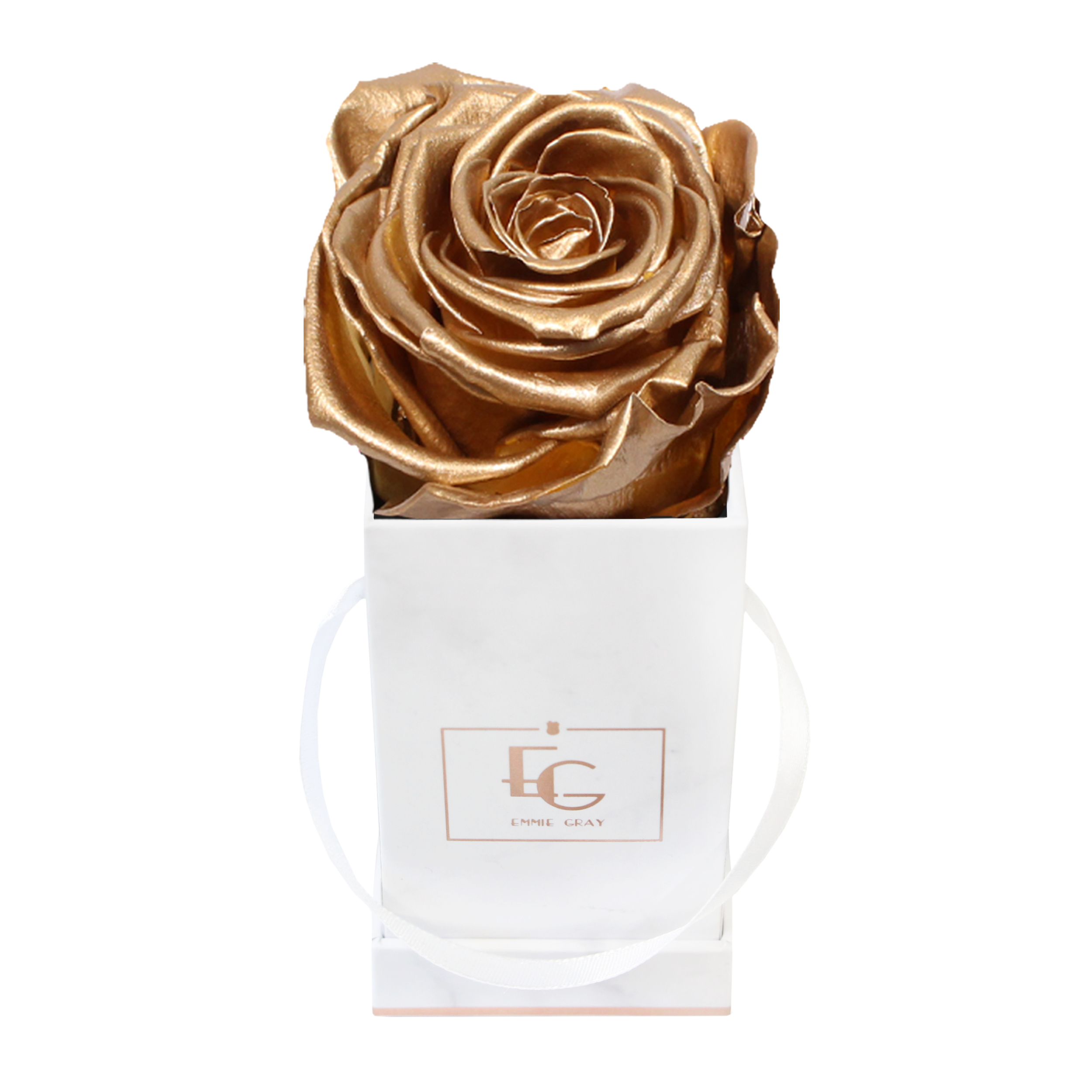 Classic Infinity Rosebox | Gold | XXS