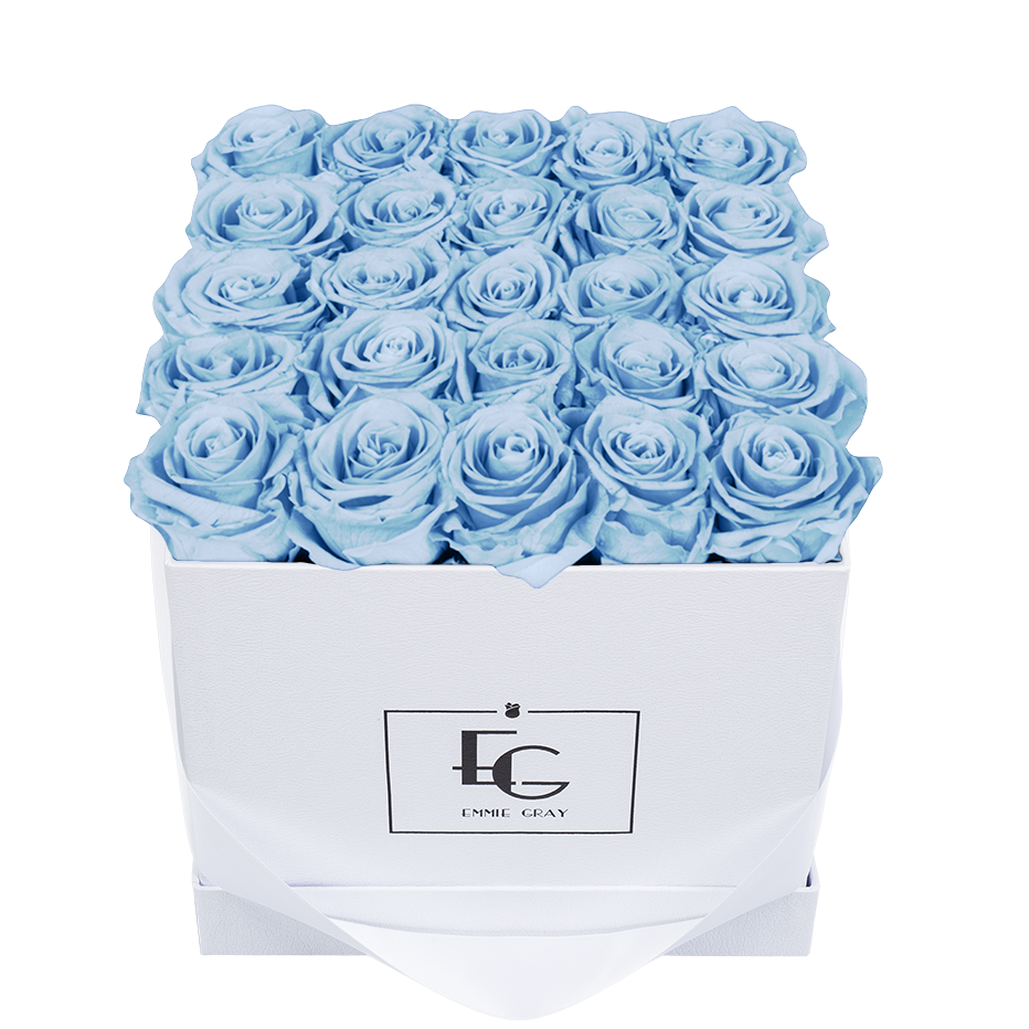 CLASSIC INFINITY ROSEBOX | BABY BLUE | M