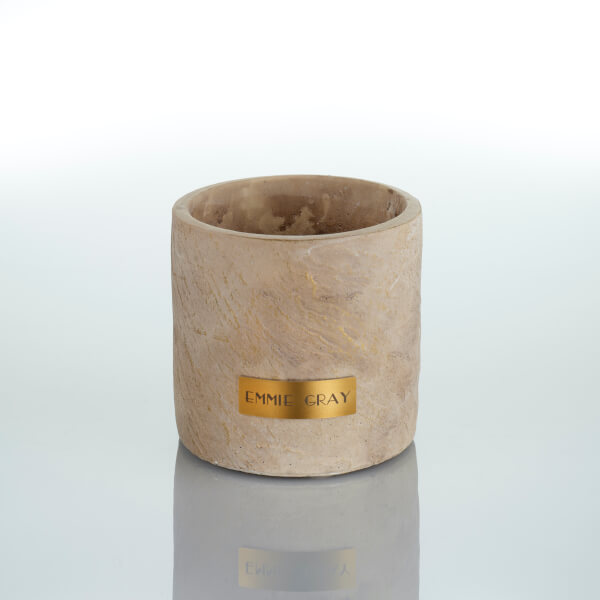 Premium Solid Vase | Golden Sand | M