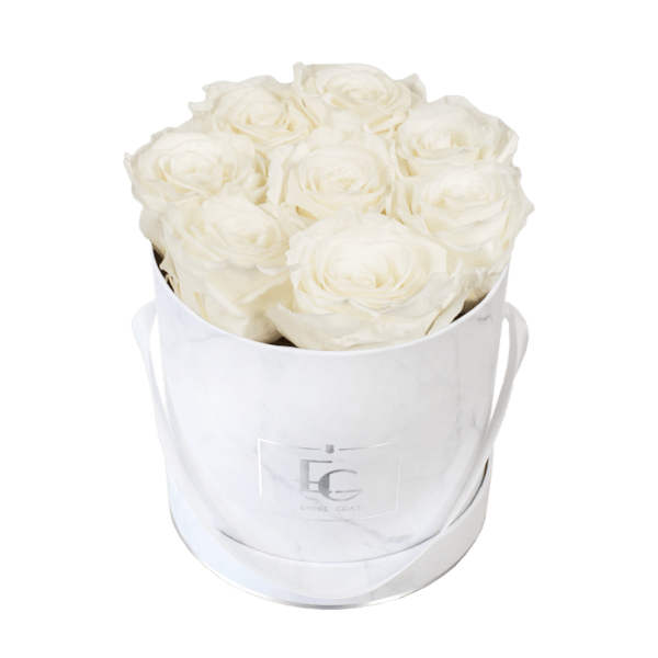 CLASSIC INFINITY ROSEBOX | PURE WHITE | S