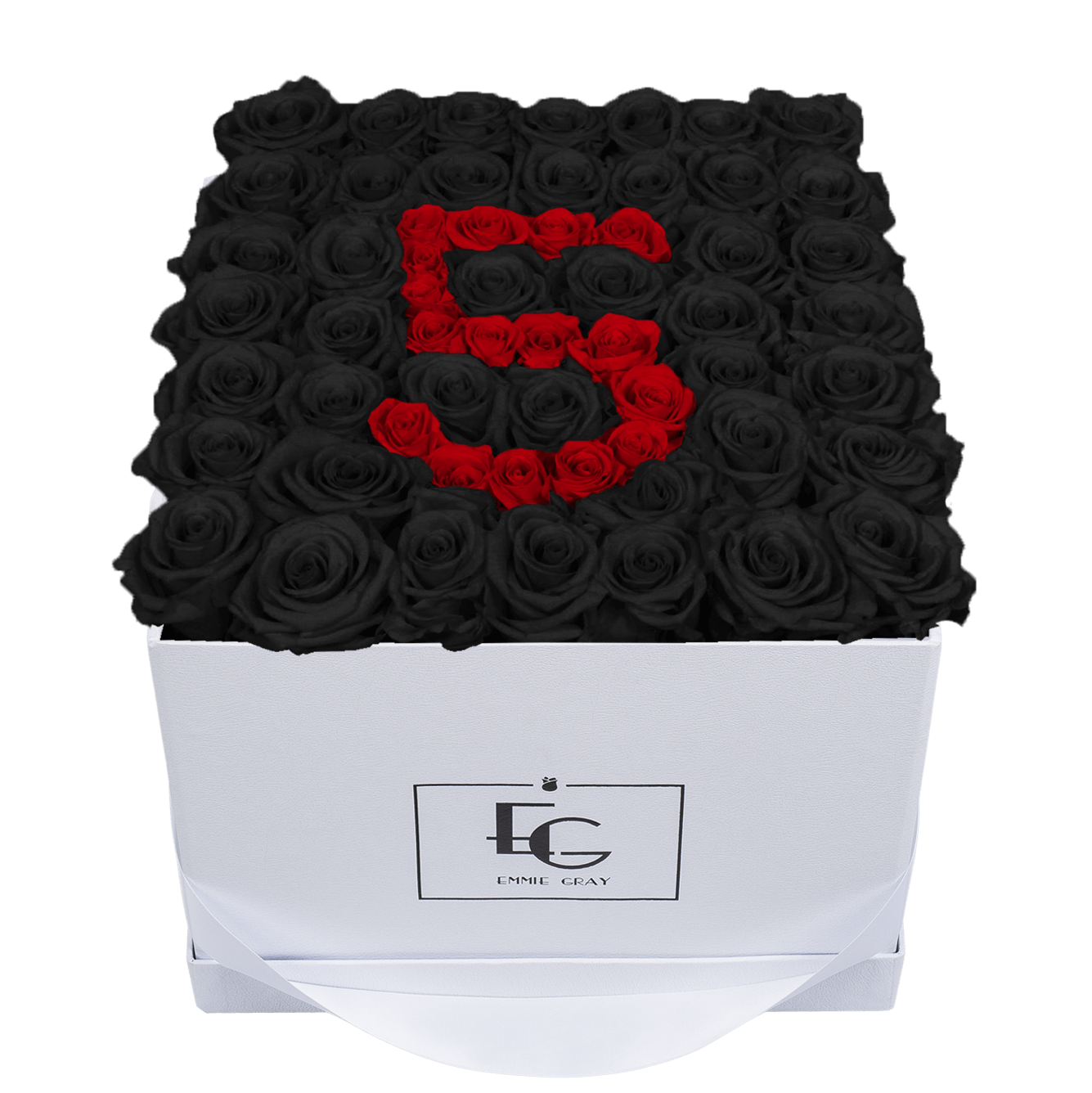 NUMBER INFINITY ROSEBOX | BLACK BEAUTY & VIBRANT RED | L NUMBER INFINITY ROSEBOX | BLACK BEAUTY & VIBRANT RED | L