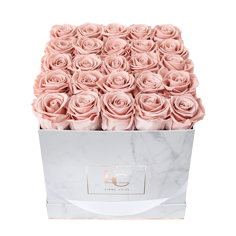 Classic Infinity Rosebox | Antique Pink | M